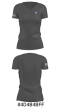 Redwood High School Golf 34163146 Women's Short Sleeve V-neck Shirt - 23