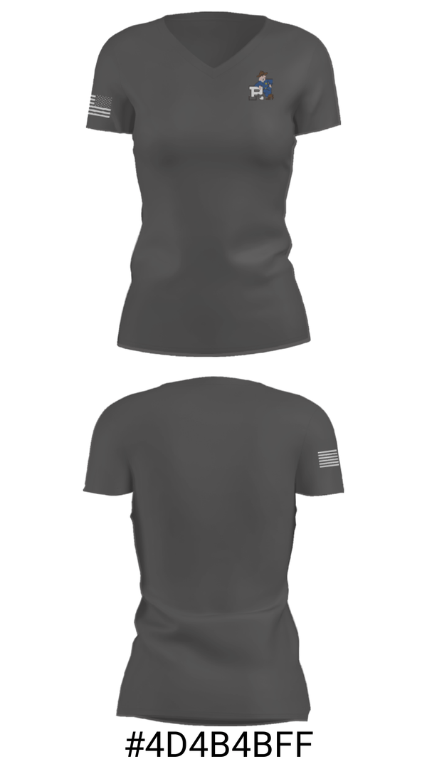 Women's Short Sleeve Vneck Shirt, Redwood High School Golf, Golf, Teamtime, Team time, sublimation, custom sports apparel, team uniforms, spirit wear, spiritwear, sports uniforms, custom shirts, team store, custom team store, fundraiser sports, apparel fundraiser