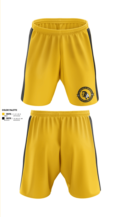 Seminole Sports Baseball 73593876 Athletic Shorts With Pockets - 2