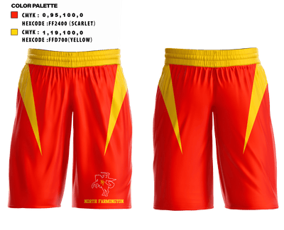 North Farmington High School Basketball 37037275 Baseball Pants - 29