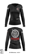 Chaos 7th 54905968 Women's Long Sleeve V-neck Shirt - 49