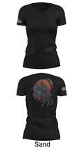 1-25AB 8360103 Women's Short Sleeve V-neck Shirt - 24