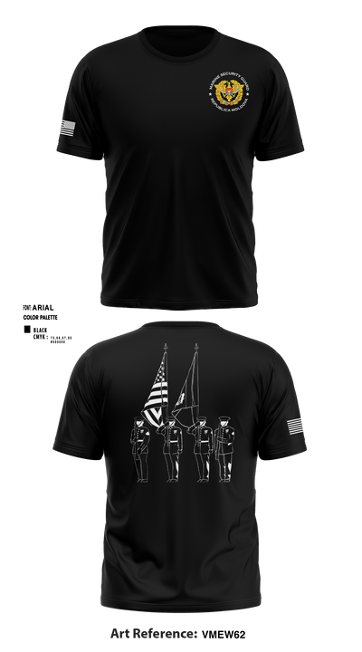 Detachment Republica Moldova 57338540 Short Sleeve Performance Shirt - 15
