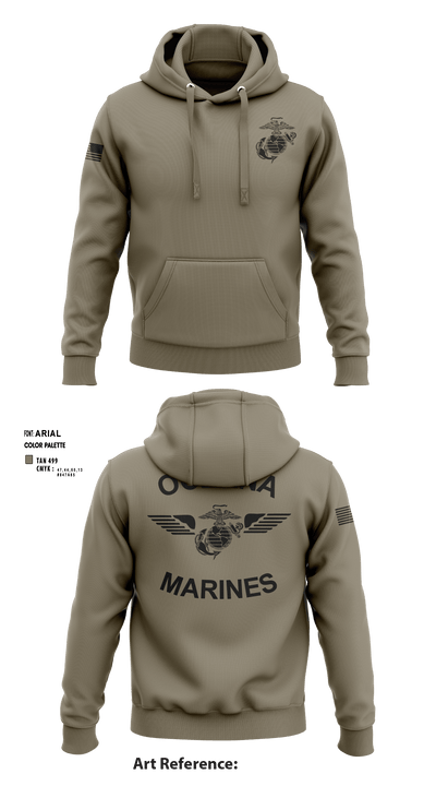 Oceana Marines 61589577 Hoodie - 4