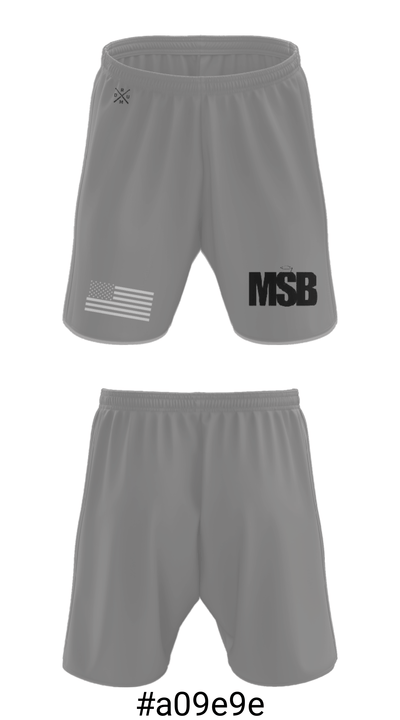 MSB DrumLine 23-24 50749009 Athletic Shorts With Pockets - 25