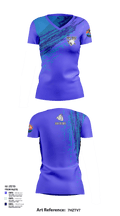 Coast Range CrossFit 26905705 Women's Short Sleeve V-neck Shirt - 1