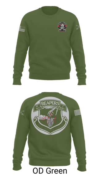 Crew Neck Sweatshirt, , Army, Teamtime, Team time, sublimation, custom sports apparel, team uniforms, spirit wear, spiritwear, sports uniforms, custom shirts, team store, custom team store, fundraiser sports, apparel fundraiser