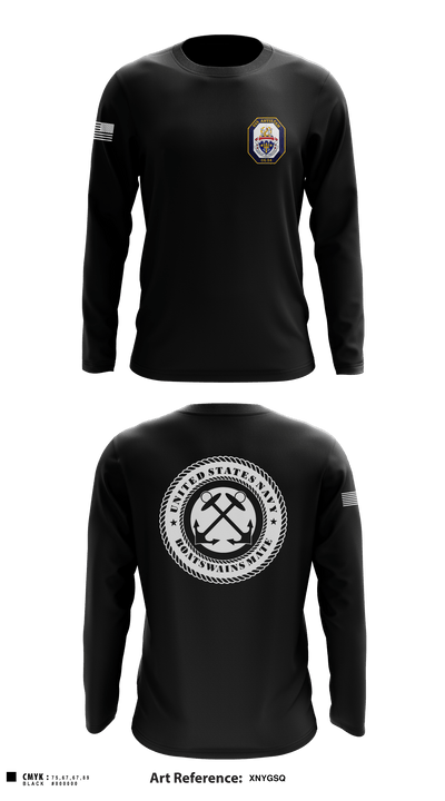 Boatswains mate 92530319 Long Sleeve Performance Shirt - 1