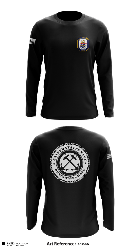 Long Sleeve Performance Shirt, Boatswains mate, Navy, Teamtime, Team time, sublimation, custom sports apparel, team uniforms, spirit wear, spiritwear, sports uniforms, custom shirts, team store, custom team store, fundraiser sports, apparel fundraiser