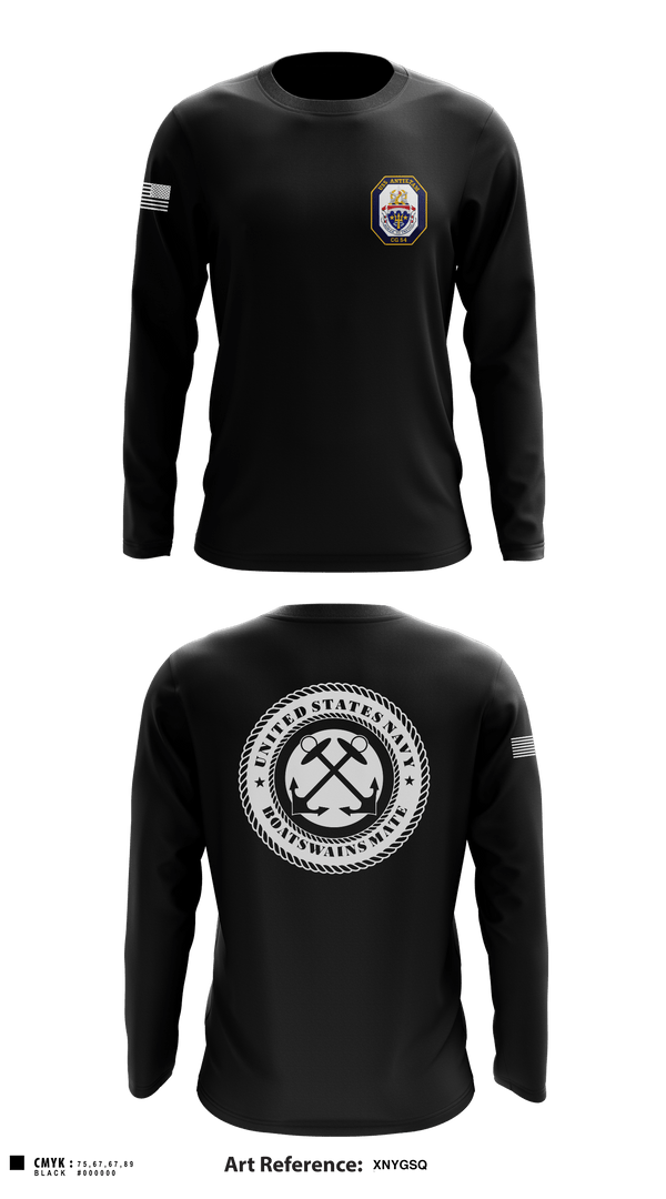 Long Sleeve Performance Shirt, Boatswains mate, Navy, Teamtime, Team time, sublimation, custom sports apparel, team uniforms, spirit wear, spiritwear, sports uniforms, custom shirts, team store, custom team store, fundraiser sports, apparel fundraiser