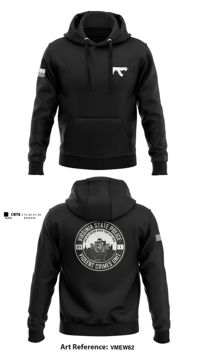Violent Crimes Unit 81927816 Hoodie - 1