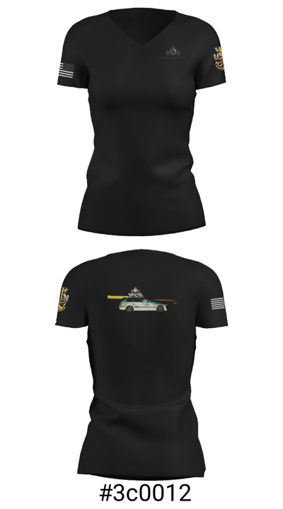 Recon Chief Inc. 84611298 Women's Short Sleeve V-neck Shirt - 19