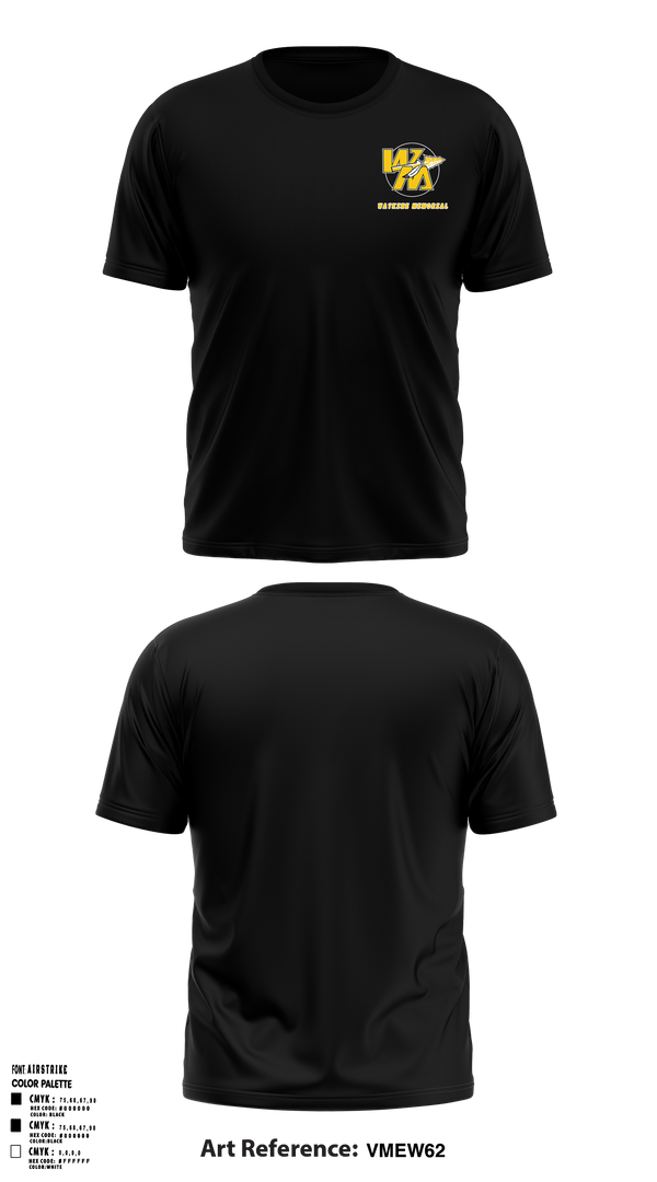 Watkins Memorial High School Golf 65050201 Short Sleeve Performance Shirt - 5