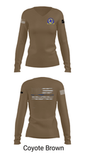 Wolfforth Police Department 44657535 Women's Long Sleeve V-neck Shirt - 38