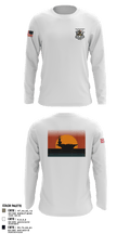 USS Retirement 63512088 Long Sleeve Performance Shirt - 2