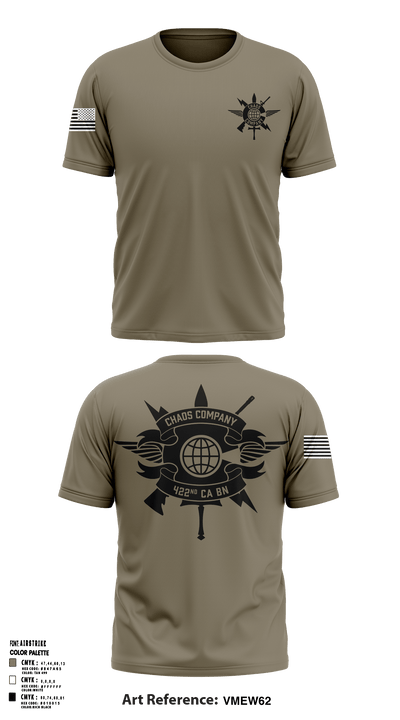 422 CA BN 45970215 Short Sleeve Performance Shirt - 4