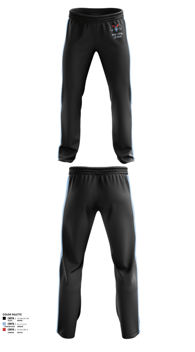 West Valley JR Rams 58336330 Sweatpants - 2