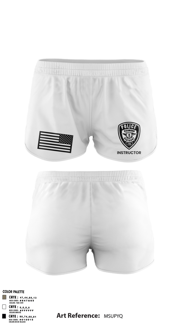 Ranger Panties, Richmond Police, Police, Teamtime, Team time, sublimation, custom sports apparel, team uniforms, spirit wear, spiritwear, sports uniforms, custom shirts, team store, custom team store, fundraiser sports, apparel fundraiser