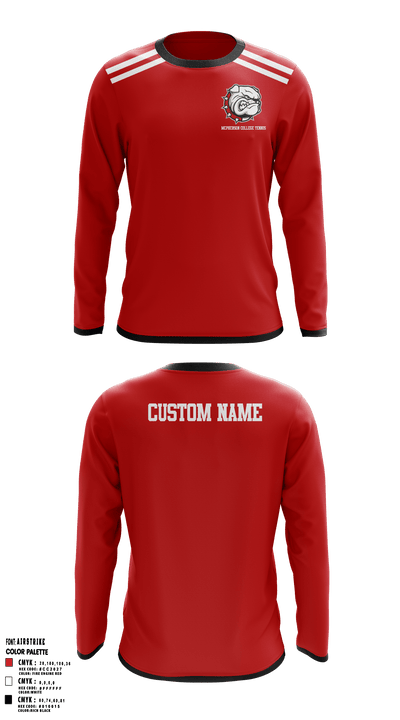 Mcpherson College 33503570 Long Sleeve Performance Shirt - 7