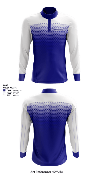 Quarter Zip Jacket, Garfield Heights Middle School, Spirit Store, Teamtime, Team time, sublimation, custom sports apparel, team uniforms, spirit wear, spiritwear, sports uniforms, custom shirts, team store, custom team store, fundraiser sports, apparel fundraiser
