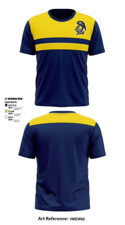 Lisbon Central High School Cheer 39151888 Short Sleeve Performance Shirt - 1
