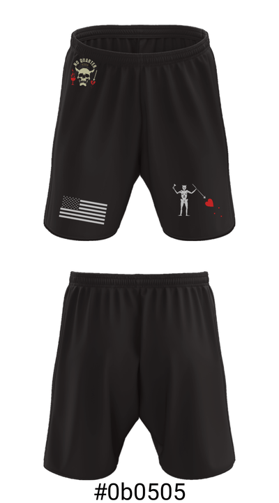 C-CO 1-27 1st PLT BLACKBEARD 676518 Athletic Shorts With Pockets - 25