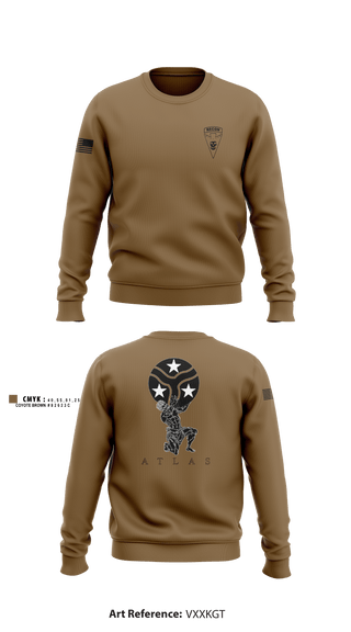 Crew Neck Sweatshirt, , Army, Teamtime, Team time, sublimation, custom sports apparel, team uniforms, spirit wear, spiritwear, sports uniforms, custom shirts, team store, custom team store, fundraiser sports, apparel fundraiser
