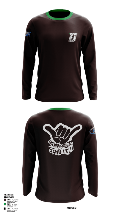 Brewer Motorsports 26399635 Long Sleeve Performance Shirt - 34
