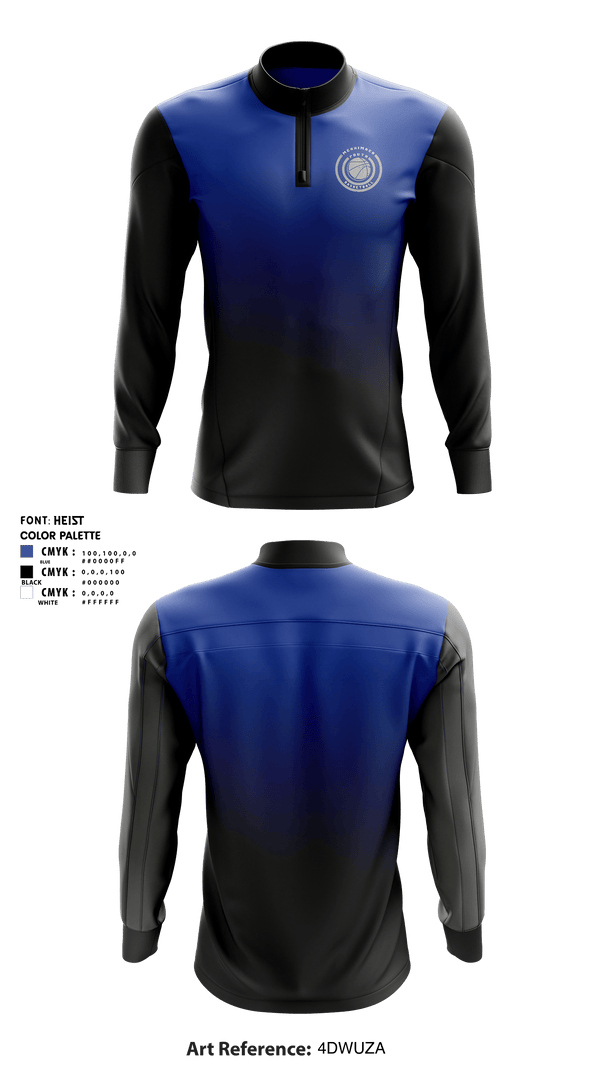 Quarter Zip Jacket, Merrimack Valley Youth Basketball, Men's Basketball, Teamtime, Team time, sublimation, custom sports apparel, team uniforms, spirit wear, spiritwear, sports uniforms, custom shirts, team store, custom team store, fundraiser sports, apparel fundraiser