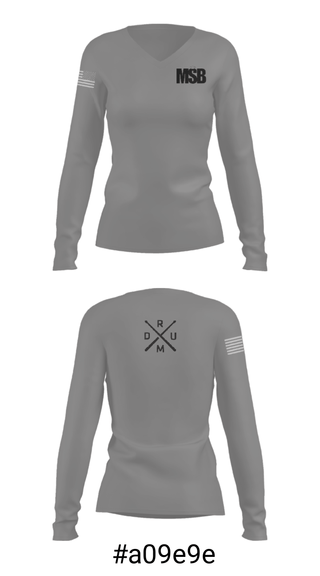 Women's Long Sleeve Vneck Shirt, , Navy, Teamtime, Team time, sublimation, custom sports apparel, team uniforms, spirit wear, spiritwear, sports uniforms, custom shirts, team store, custom team store, fundraiser sports, apparel fundraiser