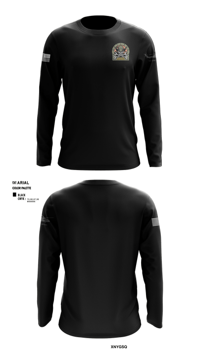 Delta Company "Outlaws" 47733508 Long Sleeve Performance Shirt - 5