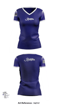 Signature Flight Support 84449497 Women's Short Sleeve V-neck Shirt - 1