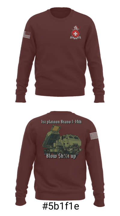 1st plt 1-14th 60300100 Crew Neck Sweatshirt - 7