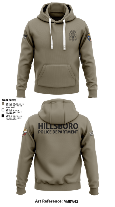 Hillsboro Police Department 31441057 Hoodie - 1 (1)