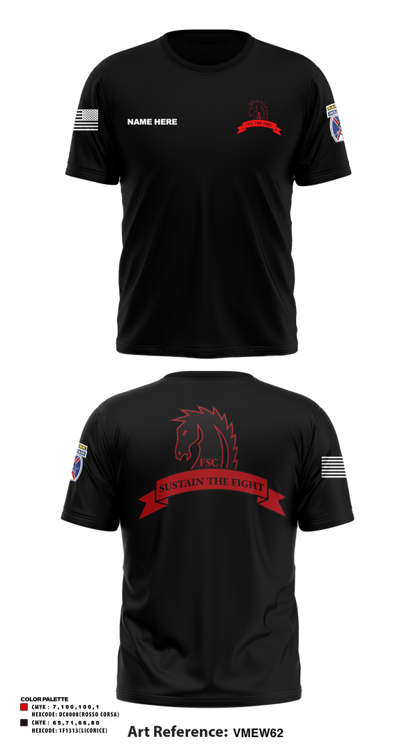 Short Sleeve Performance Shirt, Echo FSC Stampede 7th Eng, Army, Teamtime, Team time, sublimation, custom sports apparel, team uniforms, spirit wear, spiritwear, sports uniforms, custom shirts, team store, custom team store, fundraiser sports, apparel fundraiser