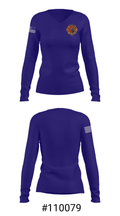 Paxton Fire Group 1 49680936 Women's Long Sleeve V-neck Shirt - 36