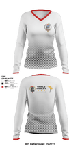 Triple Threat 63013438 Women's Long Sleeve V-neck Shirt - 1