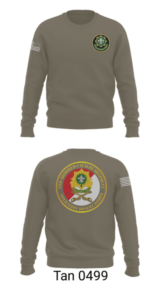 Crew Neck Sweatshirt, , Army, Teamtime, Team time, sublimation, custom sports apparel, team uniforms, spirit wear, spiritwear, sports uniforms, custom shirts, team store, custom team store, fundraiser sports, apparel fundraiser