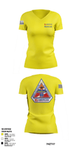 American Ambulance Rescue 49557589 Women's Short Sleeve V-neck Shirt - 5