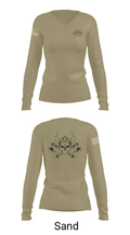 Charlie Company 93293669 Women's Long Sleeve V-neck Shirt - 41