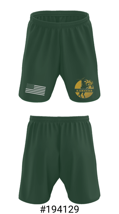 Hamilton Middle School Basketball 55550023 Athletic Shorts With Pockets - 15