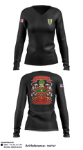 1-5 FA 10871726 Women's Long Sleeve V-neck Shirt - 1
