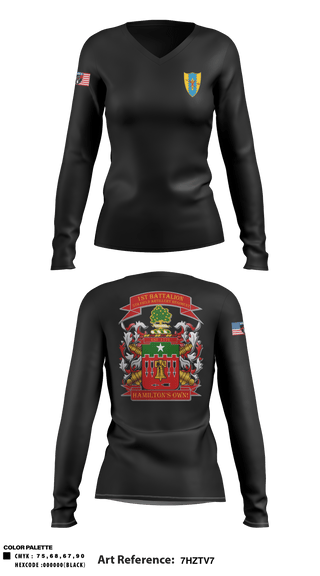 Women's Long Sleeve Vneck Shirt, , Army, Teamtime, Team time, sublimation, custom sports apparel, team uniforms, spirit wear, spiritwear, sports uniforms, custom shirts, team store, custom team store, fundraiser sports, apparel fundraiser