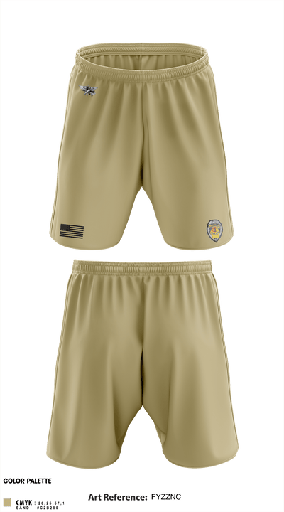 Salisbury Police Special Response Team 23814331 Athletic Shorts With Pockets - 2