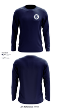 Kent Island Baseball 20036051 Long Sleeve Performance Shirt - 1