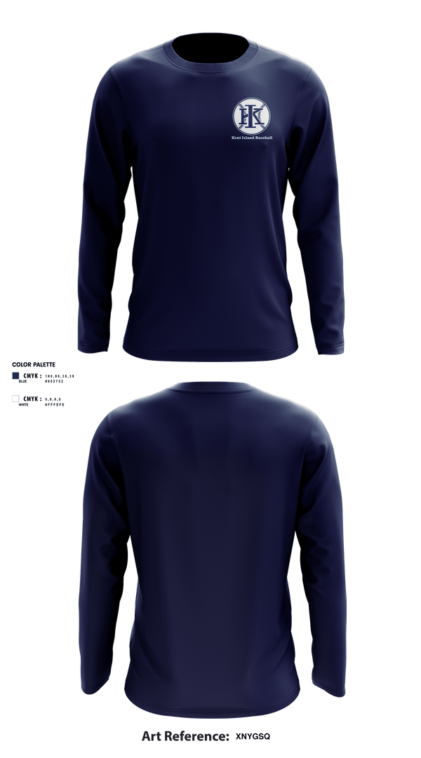 Long Sleeve Performance Shirt, Kent Island Baseball, Baseball, Teamtime, Team time, sublimation, custom sports apparel, team uniforms, spirit wear, spiritwear, sports uniforms, custom shirts, team store, custom team store, fundraiser sports, apparel fundraiser
