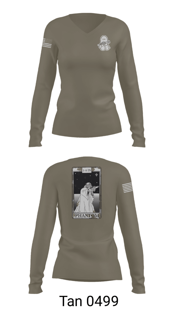 Women's Long Sleeve Vneck Shirt, , Army, Teamtime, Team time, sublimation, custom sports apparel, team uniforms, spirit wear, spiritwear, sports uniforms, custom shirts, team store, custom team store, fundraiser sports, apparel fundraiser