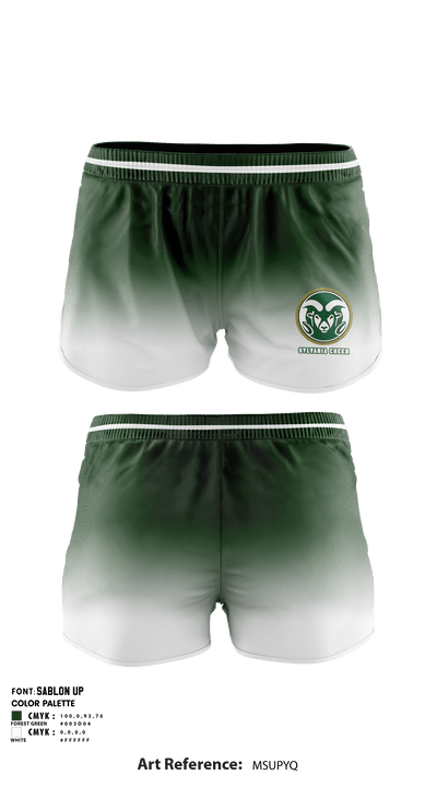 Sylvania High School Cheer 42424499 Women's Shorts - 1