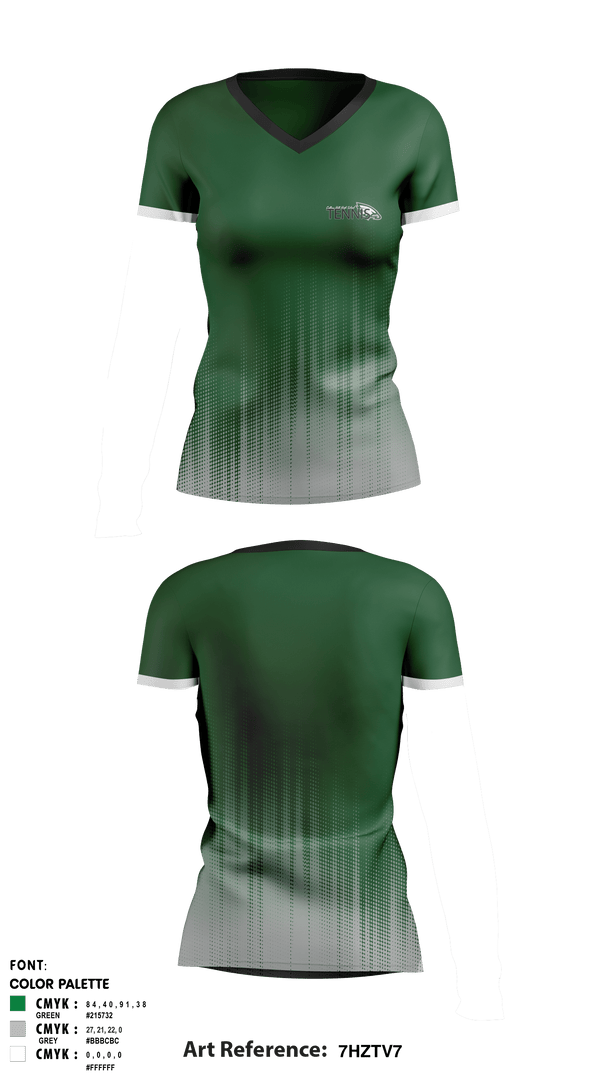 Women's Short Sleeve Vneck Shirt, Collins Hill High School Tennis, Tennis, Teamtime, Team time, sublimation, custom sports apparel, team uniforms, spirit wear, spiritwear, sports uniforms, custom shirts, team store, custom team store, fundraiser sports, apparel fundraiser