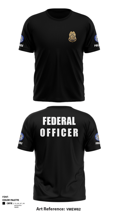 BIA POLICE 54226470 Short Sleeve Performance Shirt - 4
